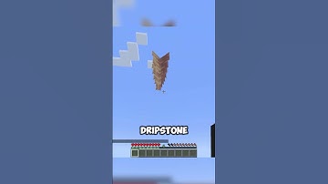 drop dripstone to nether portal