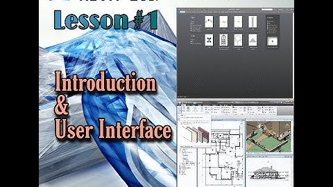 #1 Revit Architecture Intro and User interface. Revit tutorial from basic to advance in Urdu/Hindi.