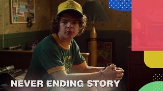 Stranger Things 3 Gaten Matarazzo, Gabriella Pizzolo - Never Ending Story Tradução