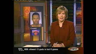 San Antonio Spurs vs New York Knicks (January 15, 2001) "Marcus Camby Sucker Punch Gone Wrong"