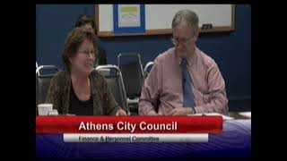 Athens City Council - October 11, 2011