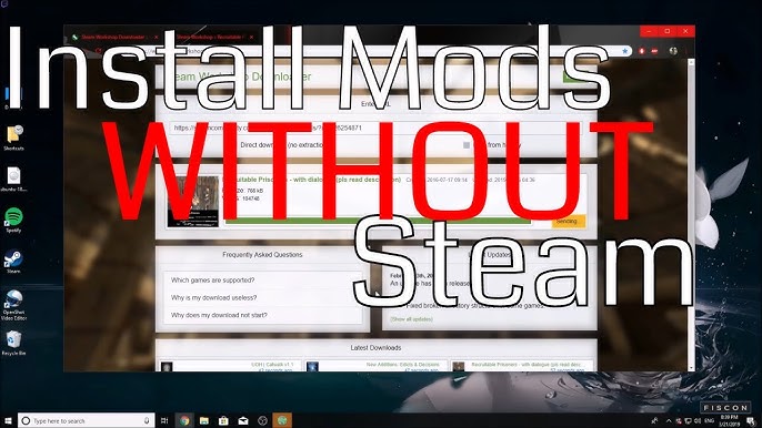 Direct download any mod from workshop via Greasemonkey - [Don't