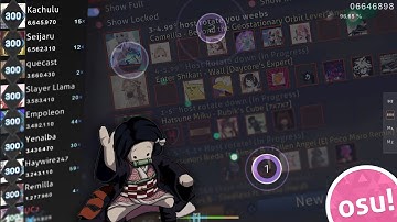 The osu! multi lobby experience