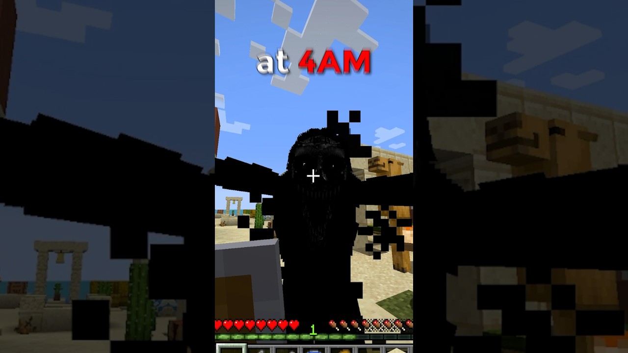 4AM HORROR #minecraft MODPACK LEFT US SHOOK