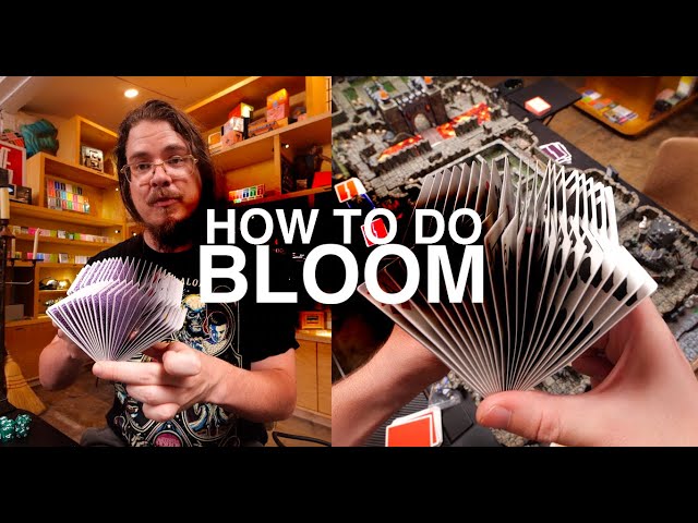 fontaine ripndip トランプ 手品 cardistry how to do BLOOM cardistry tutorial - YouTube