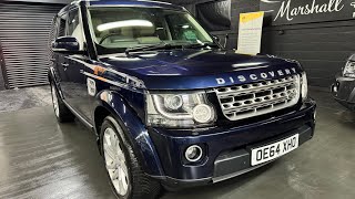2014/64 LandRover Discovery 4 HSE 3.0 SDV6 - Loire Blue over Ivory leather 2014/64 LandRover Discovery 4 HSE 3.0 SDV6 - Loire Blue over Ivory leather