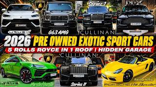 2026 Pre Owned Exotic Sports Cars | Rolls Royce | Lamborghini | Porsche | Aston Martin
