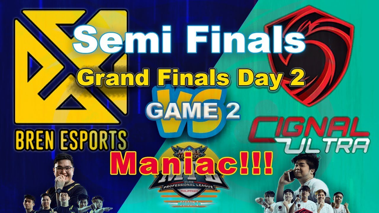 (Game 2) Bren eSports VS Cignal Ultra - Semi Finals | MPL PH S3 Grand Finals Day 2 | BREN VS CIG