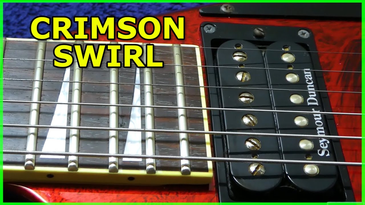 Jackson RR3 Crimson swirl - Made in Japan rare beauty!