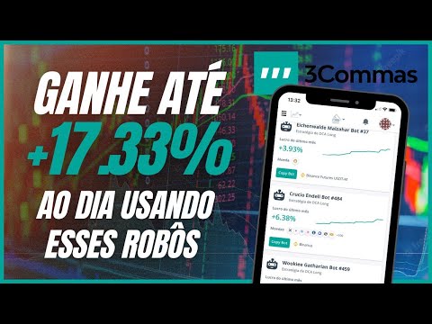 ROBÔ DE CRIPTOMOEDAS GRÁTIS ? 3COMMAS TRADING BOTS OPERANDO DIRETO NA BINANCE GRÁTIS