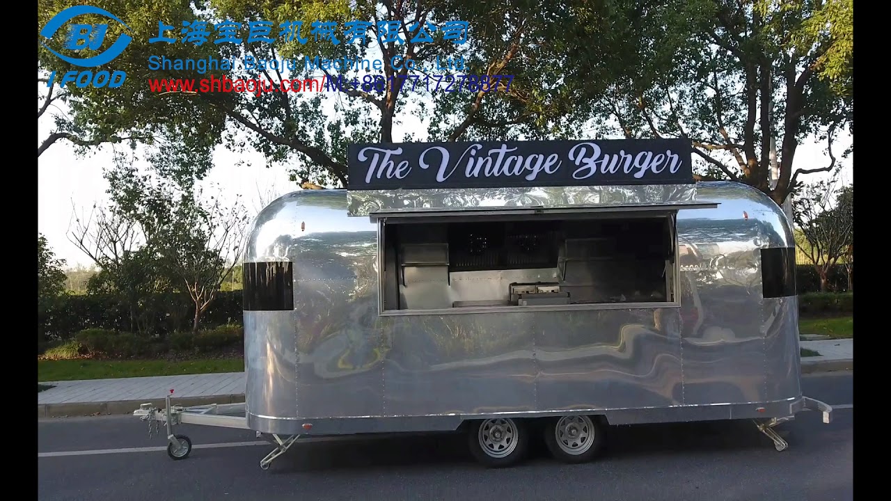 Wholesale Price food trucks mobile food trailer food trailer crepe