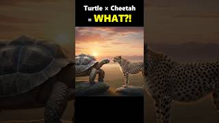 Turtle × Cheetah = Broken Speed 😂JumpStyle TikTok #Cheeturtle #Shorts #Funny #JumpStyle