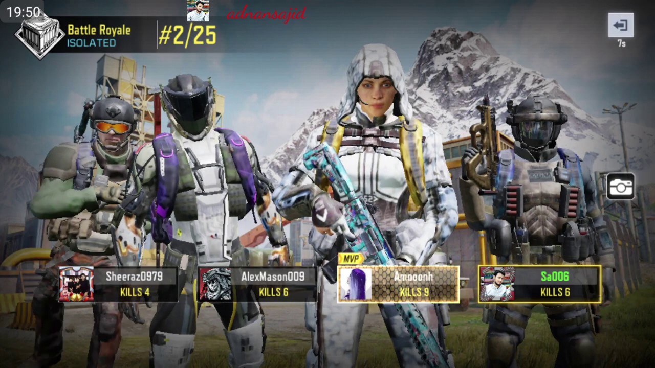 8 Kill In BR MODE 24 CALL OF DUTY MOBILE YouTube