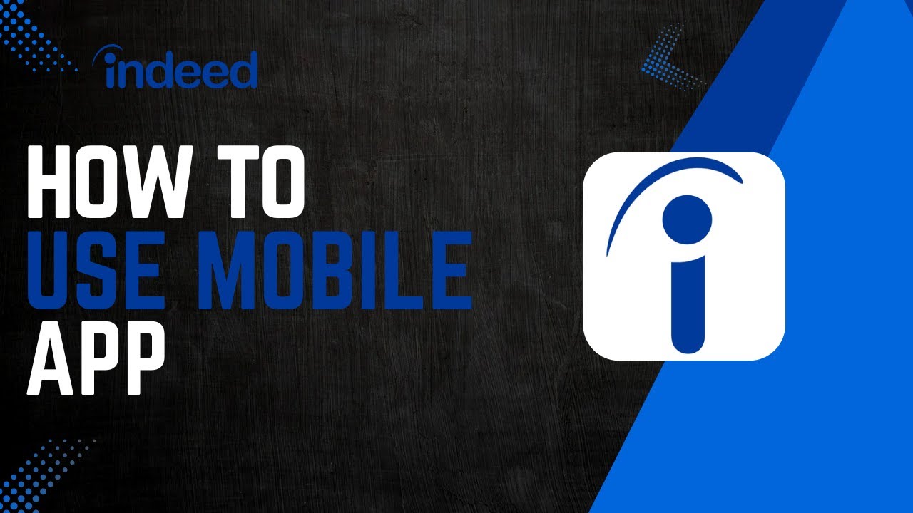 Indeed App For Computer How To Use Indeed Mobile App - YouTube