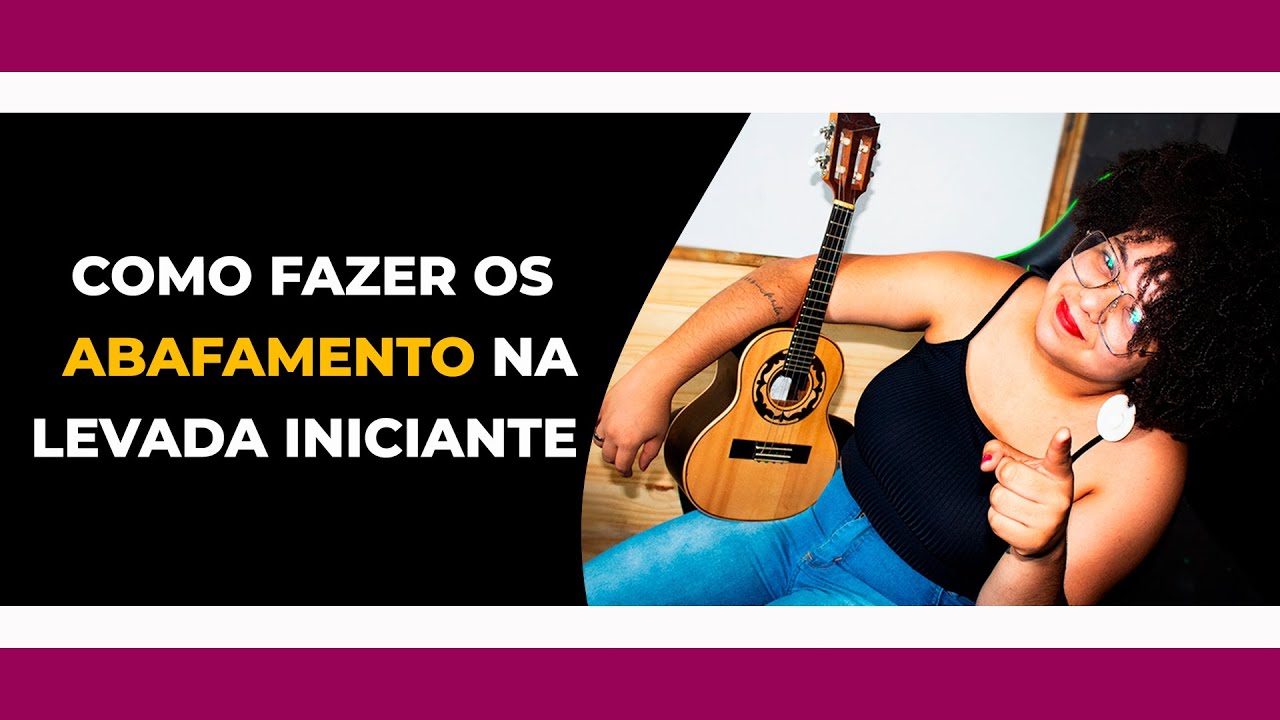 Como desenvolver abafamento na levada iniciante de samba (cavaquinho) - #prihpeixoto