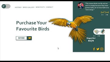 Adobe XD-Prototype for website | DEMO