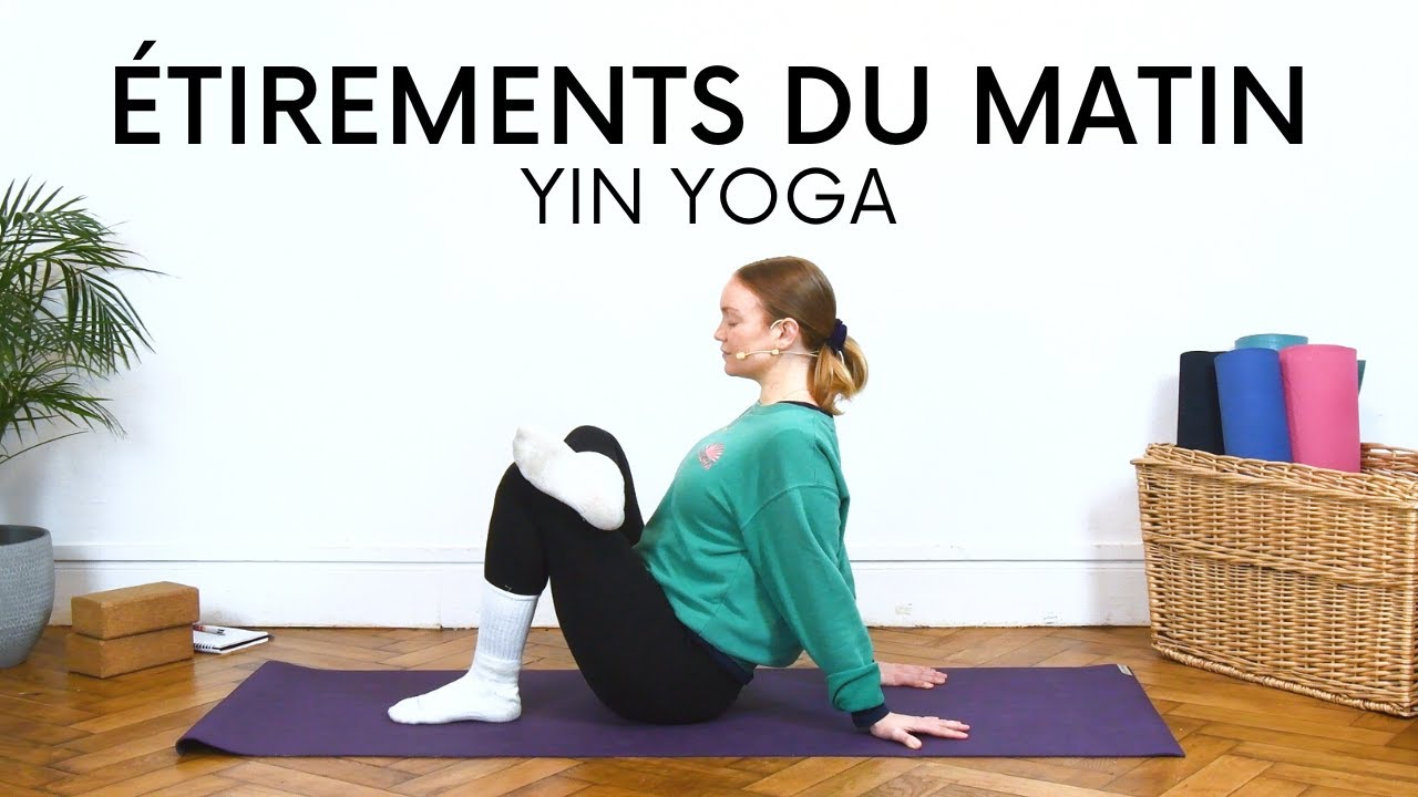 Yin Yoga Matinal | Étirements faciles & doux pour tout le corps | 20 min
