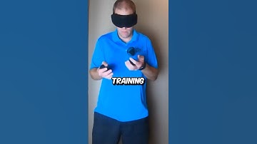 Part 1/2: Longest Duration Juggling Blindfold World Record #fyp