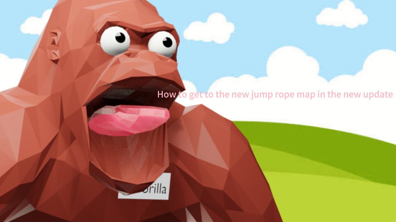 How to get to the jump rope map in animal Company