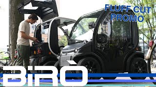 Birò Electric Two Seater Car Alternative - Fluff Cut Promo Video