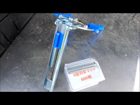 How To Use Hog Ring Pliers Video
