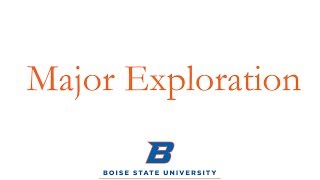 Major Exploration
