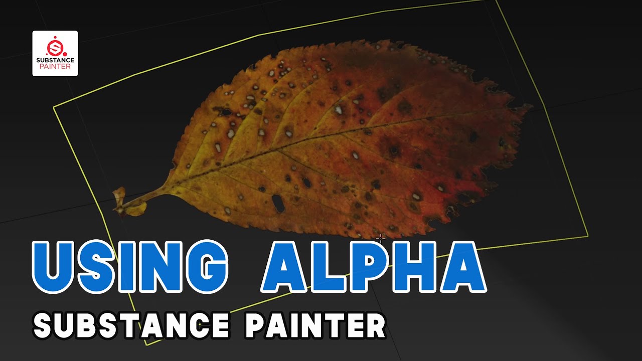 Using Alpha Textures In Substance Painter