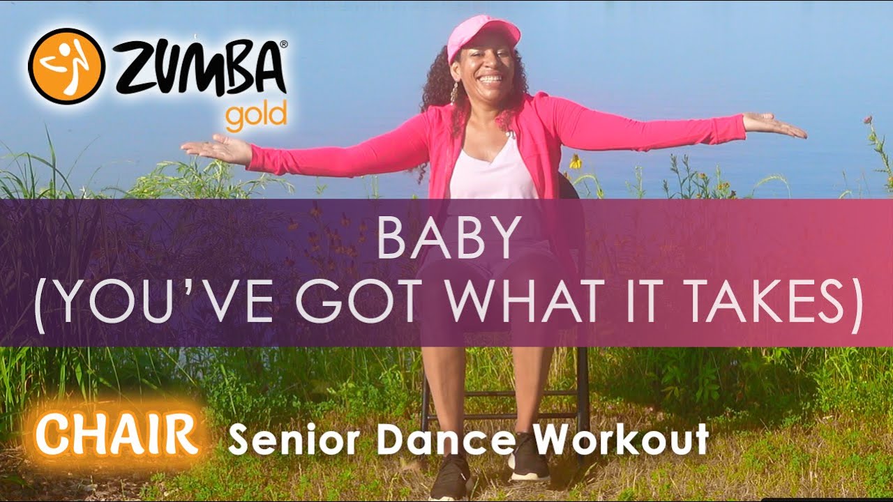 CHAIR ZUMBA® "Baby (You've Got What It Takes)" 💃💖 | Senior Seated Dance Workout | Home Fitness