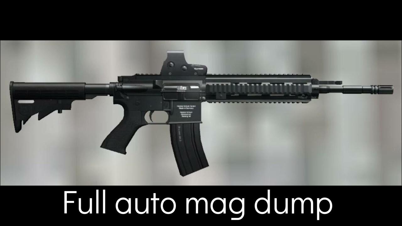 HK416 Gun sound YouTube