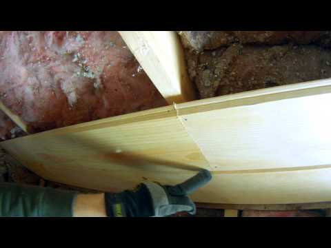 How to install Tongue and Groove Pine on the Ceiling
