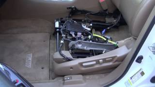 Acura MDX Front Seat Restoration by Cooks Upholstery
