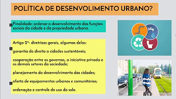 Como se faz um planejamento urbano?