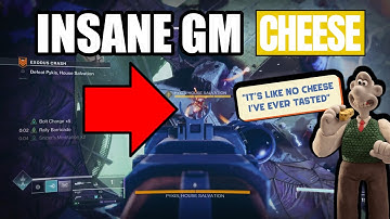 INSANE Grandmaster Nightfall Solo CHEESE | ANYONE Can Do This | Exodus Crash [Destiny 2]