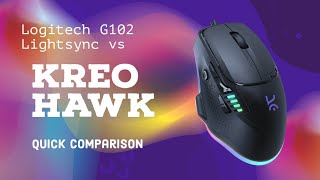 Kreo Hawk vs. Logitech G102 LightSync | Ultimate Work From Home Mouse 🖱️