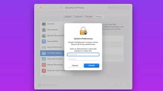 Troubleshoot Full Disk Access Permission (macOS Big Sur and Monterey)