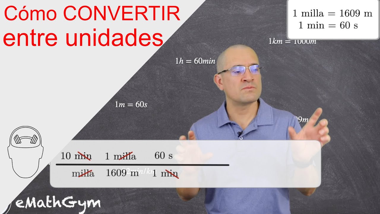 Conversion de unidades y magnitudes - YouTube
