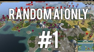 Most Hectic Start Ever - Random Map & Personalities AI Only Battle #1