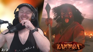 Kantara: A Legend Chapter-1 Movie CLIMAX Reaction By Foreigner 3/3 | Rishab Shetty