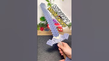 3D Printed Minecraft Movie Sword  #minecraft #3dprinting