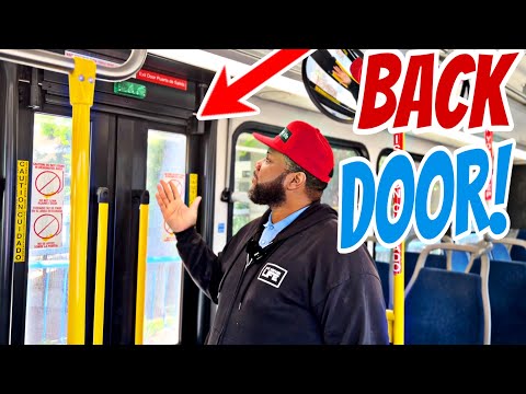 Video: Waarom was het zo druk bij de deur van de bus?