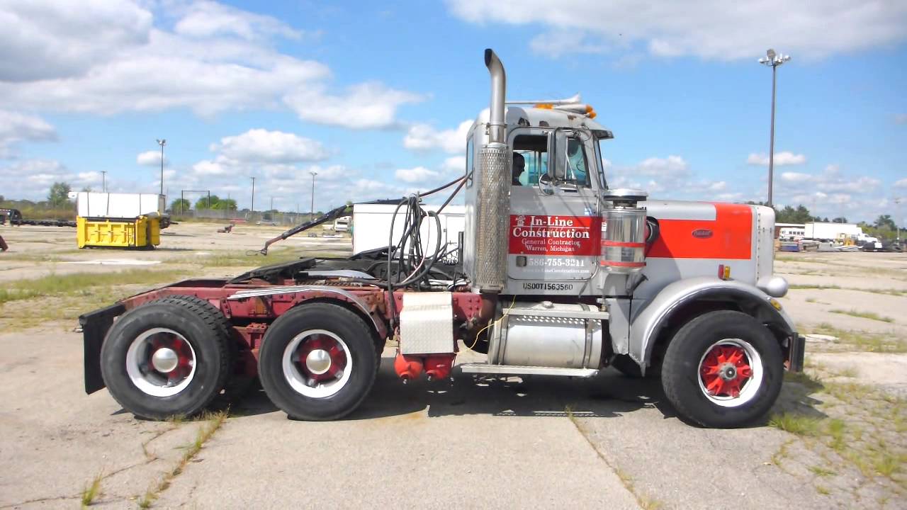 1978 Peterbuilt 359 Day Cab Semi Tractor