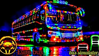 Euro Bus Simulator Game Bus Indonesia Bus Simulator Coach Driving 3D | bus simulator screenshot 4