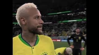 بكاء لاعبي البرازيل بعد الإقصاء من كأس العالم قطر 😖 نيمار