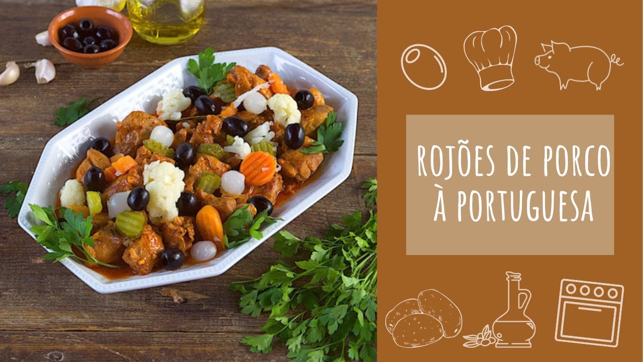 Rojões de porco à portuguesa (receita fácil)