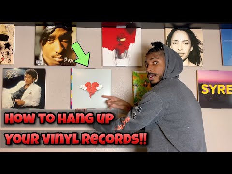 Video: 3 Ways to Display Vinyl Albums on the Wall