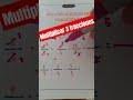 Multiplicar 3 Fracciones como rey