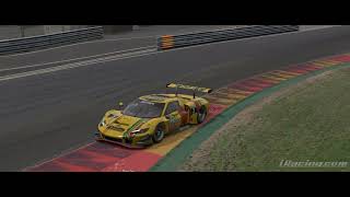 iRacing   Spa  Ferrari GT3   Sprint 20mn 4ème