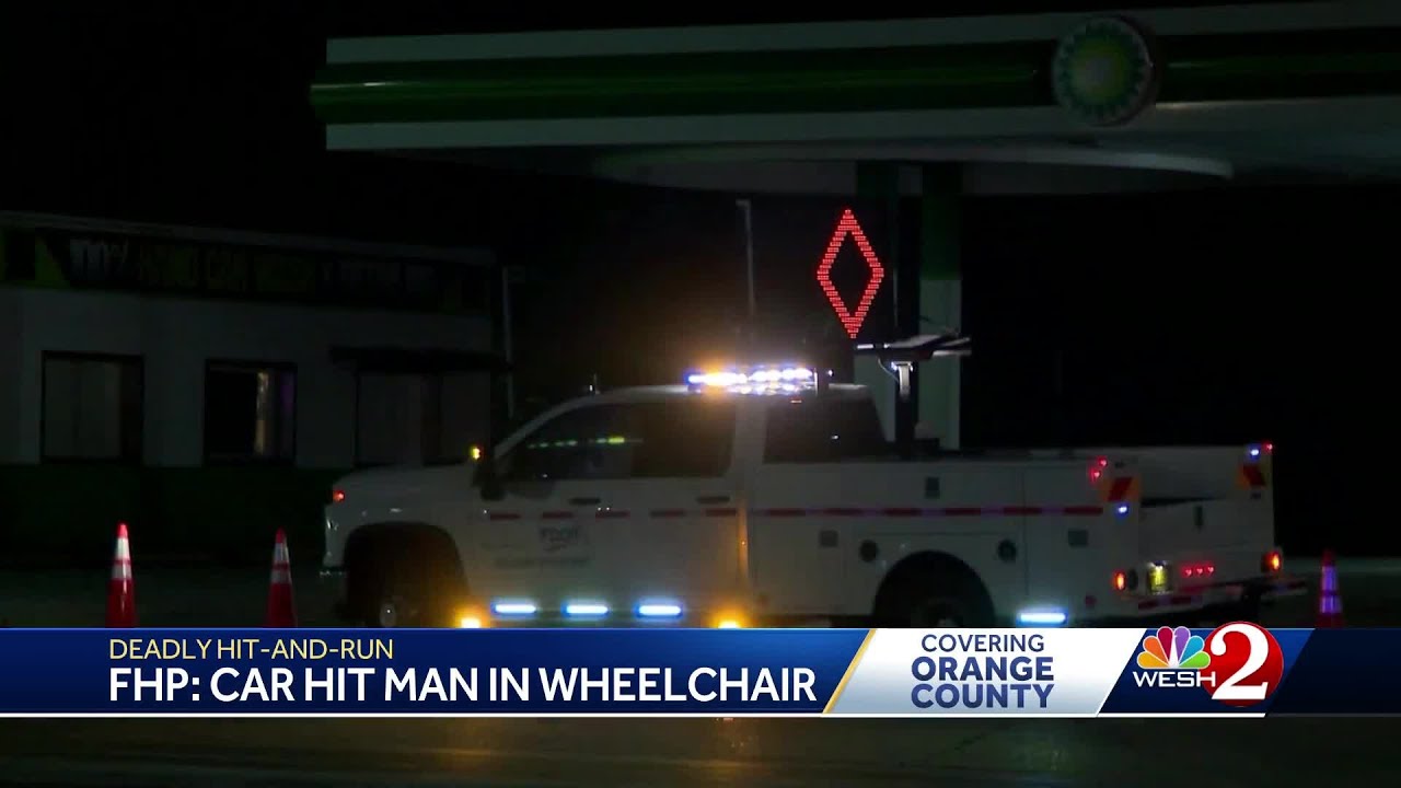 Man in wheelchair killed by hit-and-run driver in Orange County - YouTube