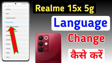 Realme 15x 5g Phone me Language kaise change kare / How to change Language in Realme 15x 5g