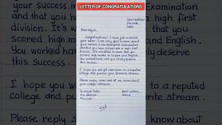 Surat Ucapan Selamattulisan Tangan suratdalambahasainggris tulisan Tangan tulisan Tangan Rapi